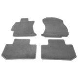 14-18 Subaru Forester 4DR Front & Rear Floor Mats Carpet Nylon 4PCS - Gray