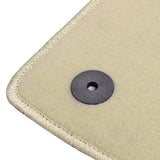 20-23 Ford Escape Anti-Slip Front Rear Floor Mats Carpet Nylon 4PCS - Beige