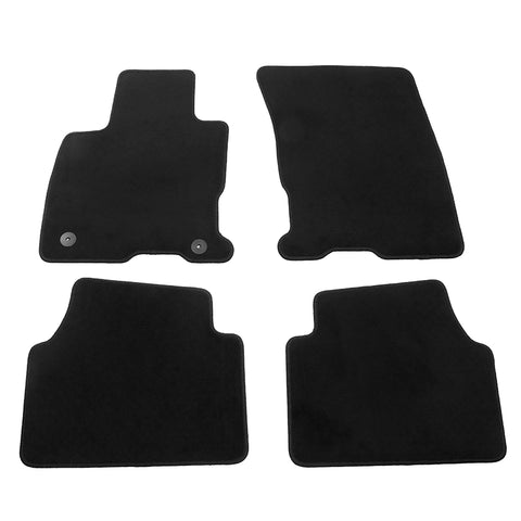20-23 Ford Escape Anti-Slip Front Rear Floor Mats Carpet Nylon 4PCS - Black