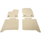 22-23 Toyota Tundra Crewmax Anti-Slip Floor Mats Carpet Nylon 4PCS - Beige