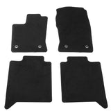 22-23 Toyota Tundra Crewmax Anti-Slip Floor Mats Carpet Nylon 4PCS - Black