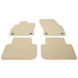 19-23 Audi Q3 F3 Nylon Car Floor Mats Liners Carpets 4PCS Set - Beige