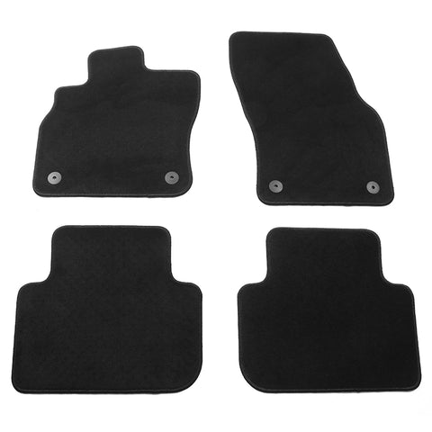 19-23 Audi Q3 F3 Nylon Car Floor Mats Liners Carpets 4PCS Set - Black