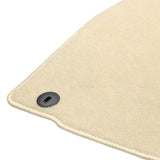 19-23 Genesis G70 Floor Mats Front Back Row Carpets Nylon 4PC Set Beige