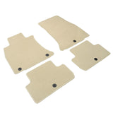 19-23 Genesis G70 Floor Mats Front Back Row Carpets Nylon 4PC Set Beige