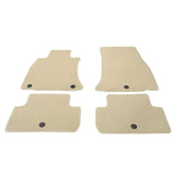 19-23 Genesis G70 Floor Mats Front Back Row Carpets Nylon 4PC Set Beige