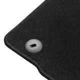 19-23 Genesis G70 Floor Mats Front Back Row Carpets Nylon 4PC Set Black
