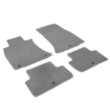 19-23 Genesis G70 Floor Mats Front Back Row Carpets Nylon 4PC Set Gray