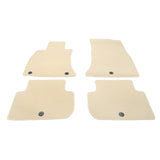 18-23 Kia Stinger 1st 2nd Row Floor Mats Liners Carpets Nylon 4PC Set Beige