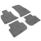 18-23 Kia Stinger 1st 2nd Row Floor Mats Liners Carpets Nylon 4PC Set Gray