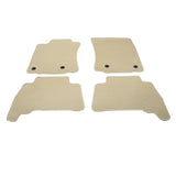 14-23 Toyota 4Runner 14-22 Lexus GX460 Car Floor Mats Nylon 4PC Set Beige