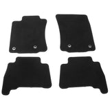 14-23 Toyota 4Runner 14-22 Lexus GX460 Car Floor Mats Nylon 4PC Set Black