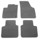 18-23 Volkswagen Atlas Auto Nylon Floor Mats Car Liners Carpet 4PC Gray