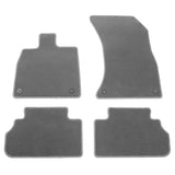 18-23 Audi Q5 80A 1st 2nd Row Floor Mats Auto Carpets Nylon 4PC Set Gray