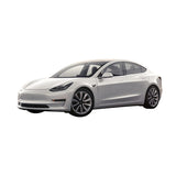 17-23 Tesla Model 3 Latex Floor Mats Gray All Weather Car Carpets Liner 3PC