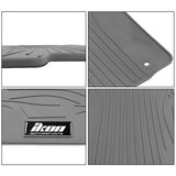 12-16 Honda CR-V Latex Car Floor Mats Liner All Weather Carpets Gray 3PC