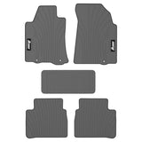 13-18 Nissan Altima Latex Car Floor Mats Liner All Weather Gray Carpet 5PC