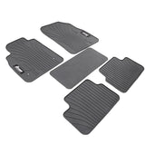 08-16 Chevy Cruze Latex Car Floor Mats Liner All Weather Gray Carpet 5PC