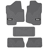 07-13 Chevy Silverado Latex Floor Mats Liner All Weather Carpets Gray 5PC