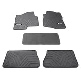 07-13 Chevy Silverado Latex Floor Mats Liner All Weather Carpets Gray 5PC