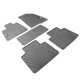 18-22 Honda Accord Latex Car Floor Mats Liner All Weather Carpets Gray 5PC