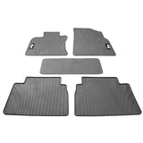 18-23 Toyota Camry Latex Car Floor Mats Liner All Weather Carpets Gray 5PC