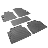 18-23 Toyota Camry Latex Car Floor Mats Liner All Weather Carpets Gray 5PC