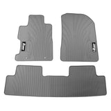 06-11 Honda Civic IK Style Gray All Weather Floor Mats Carpet Latex
