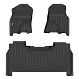 19-23 Ram 1500 Crew Cab All Weather 3D Molded Floor Mats Carpets Liner TPE