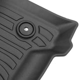 19-23 Ram 1500 Crew Cab All Weather 3D Molded Floor Mats Carpets Liner TPE