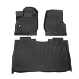 15-22 Ford F-150 Crew Cab All Weather 3D Molded Floor Mats Carpet Liner TPE