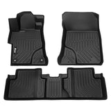 12-15 Honda Civic 4DR All Weather 3D Molded Floor Mats Carpets Liner TPE