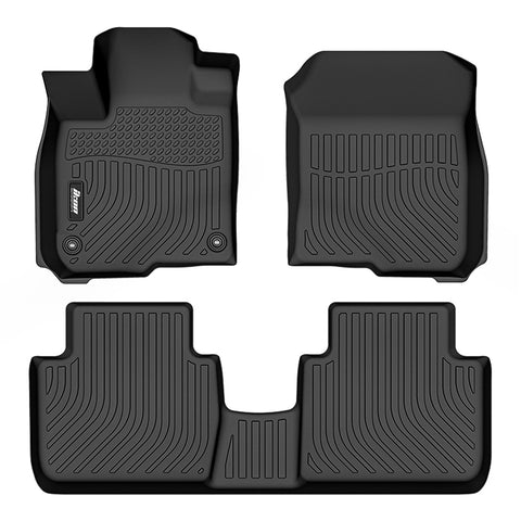 23-24 Honda HR-V All Weather 3D Molded Floor Mats Front Rear Carpets TPE