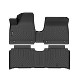 22-23 Hyundai Ioniq 5 All Weather 3D Molded Floor Mat Front Rear Carpet TPE