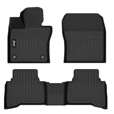 2023 Toyota Prius All Weather 3D Molded Floor Mats Front Rear Carpets TPE