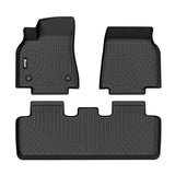 20-23 Tesla Model Y All Weather 3D Molded Floor Mats Carpet Liner Guard TPE