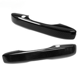 22-24 Honda Civic 4-Door Carbon Fiber Look CF ABS Door Handle Cover - 4PCS