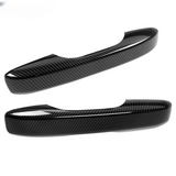 22-24 Honda Civic 4-Door Carbon Fiber Look CF ABS Door Handle Cover - 4PCS