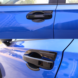 22-24 Honda Civic 4-Door Gloss Black ABS Outer Door Bowl Handle Cover Trim
