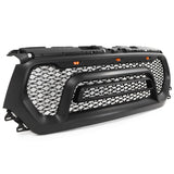 19-23 Dodge Ram 1500 Rebel Style Front Grille with Signal Lights - Matte Black ABS