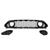 21-23 Ford Mustang Mach 1 OE Style Black Front Upper Mesh Grille Grill - ABS