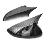 23-24 Honda Accord 11th Horn Style Rear View Mirror Cover - Carbon Fiber Print