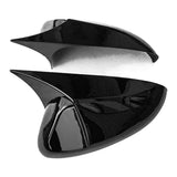 23-24 Honda Accord 11th Horn Style Side Rear View Mirror Cover - Gloss Black
