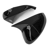 23-24 Honda Accord 11th Horn Style Side Rear View Mirror Cover - Gloss Black