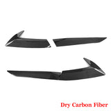 20-23 Chevy Corvette Fender Vent Door Garnish - Dry Carbon Fiber Gloss Black