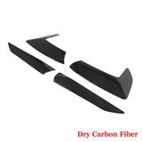 20-23 Chevy Corvette Fender Vent Door Garnish - Dry Carbon Fiber Gloss Black