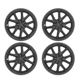 17-23 Tesla 3 18'' Sport Style Wheel Hubcaps Rim Covers Matte Black 4PCS