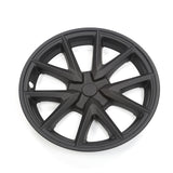 17-23 Tesla 3 18'' Sport Style Wheel Hubcaps Rim Covers Matte Black 4PCS