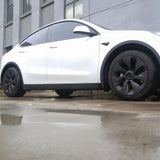 20-23 Tesla Model Y 19'' Cyclone Wheel Hubcaps Rim Covers Matte Black 4PCS