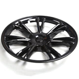 20-23 Tesla Model Y 19'' Arachnid Wheel Hubcaps Rim Covers Gloss Black 4PCS